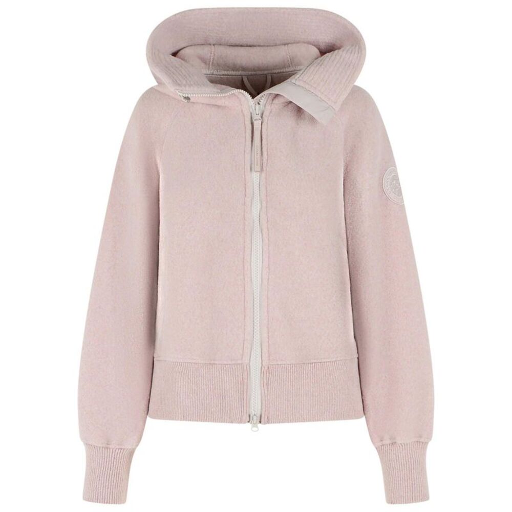 Canada Goose 'Chilliwack' Pink Wool Blend Bomber Jacket Women